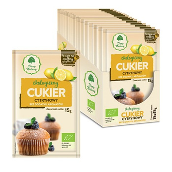 Cukier cytrynowy EKO Dary Natury, 15x15g