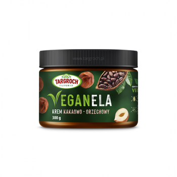Krem VEGANELA z orzechów laskowych i kakao Targroch, 300g