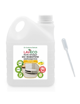 Płyn do robotów mopujących opuncja i zielona herbata Laveco, 2l