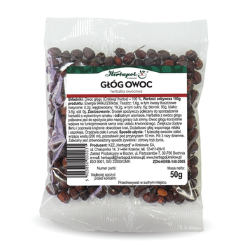 Głóg Owoc Herbapol Kraków, 50g