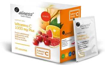 Witamina C 1000mg Aliness, 30 saszetek