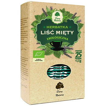 Mięta liść EKO Dary Natury, 25x1,5g