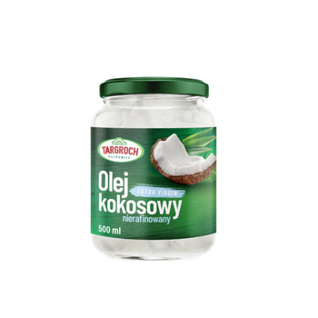 Olej kokosowy nierafinowany Targroch, 500ml