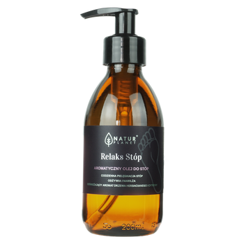 Olej do masażu - Relaks Stóp Natur Planet, 200ml