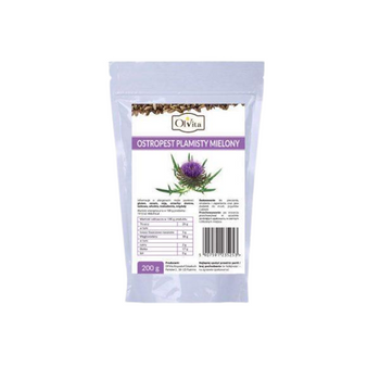 Ostropest plamisty mielony, Olvita 200 g