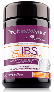 IBS Balance 10 mld Vege ProbioBalance Aliness, 30 kaps.