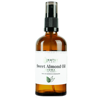 Olej ze Słodkich Migdałów z aromatem zielonej herbaty Natur Planet, 1000ml