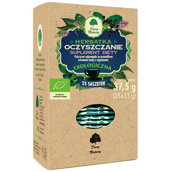 Herbatka Oczyszczanie EKO Dary Natury, 25x1,5g