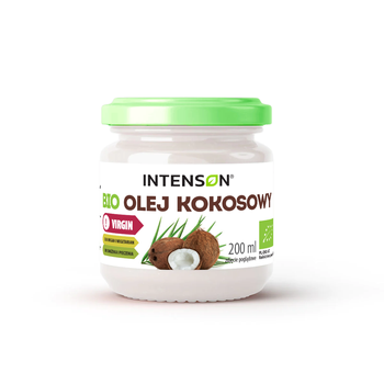 BIO olej kokosowy VIRGIN Intenson, 200ml