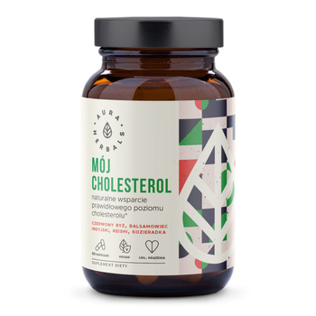 Mój Cholesterol, prawidłowy poziom Aura Herbals, 60 szt.