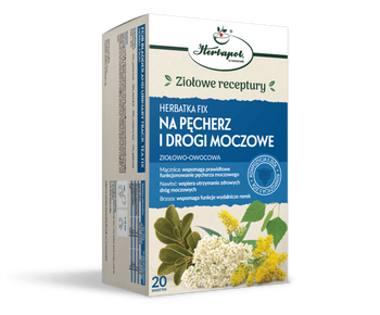 Herbatka Fix Na Pęcherz I Drogi Moczowe Herbapol Kraków, 20x2g