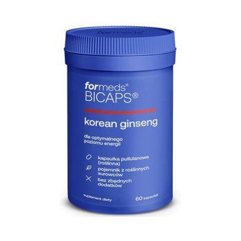 Bicaps Korean Ginseng ForMeds, 60 kapsułek