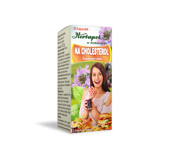 Na Cholesterol Herbapol Kraków, 30 kapsułek
