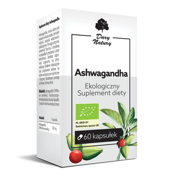 Ashwagandha EKO Dary Natury, 60 kaps.