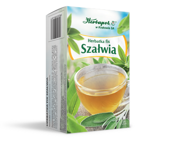 Herbatka Fix Szałwia Herbapol Kraków, 20x1g