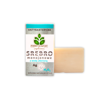 Mydło ze srebrem monojodowym i wodą utlenioną Powrót do Natury, 100 g