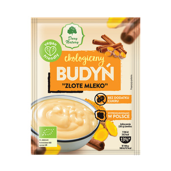 Budyń Złote mleko EKO Dary Natury, 40g