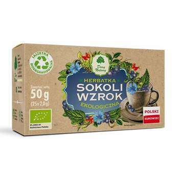 Herbatka Sokoli wzrok EKO Dary Natury, 25x2g