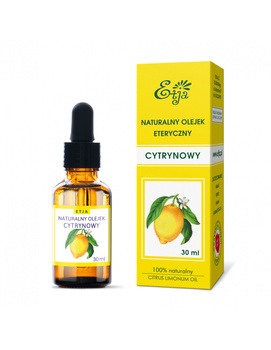 Olejek cytrynowy Etja, 30ml