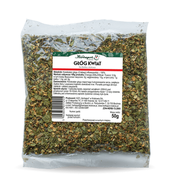 Głóg Kwiat Herbapol Kraków, 50g
