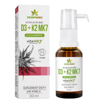 Witamina D3+K2 MK7 Biowen, 30ml