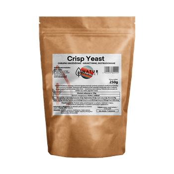 Chrupki drożdżowe - nieaktywne Crisp Yeast, 250g