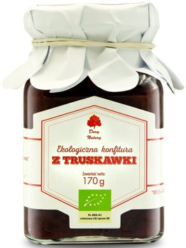 Konfitura z truskawki EKO Dary Natury, 180g