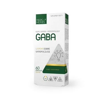 GABA Medica Herbs, 60 kapsułek.