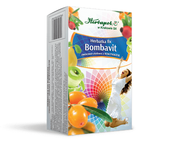 Herbatka fix BOMBAVIT z rokitnikiem, 20 saszetek, Herbapol Kraków