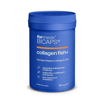 Bicaps Collagen Fish+ ForMeds, 60 kapsułek