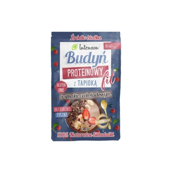 Budyń proteinowy o smaku czekoladowym z tapioką Intenson, 30 g