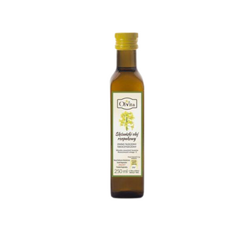 Ślężański olej rzepakowy zimnotłoczony Olvita, 250 ml
