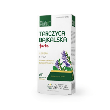 Tarczyca Bajkalska Forte Medica Herbs, 60 kapsułek.