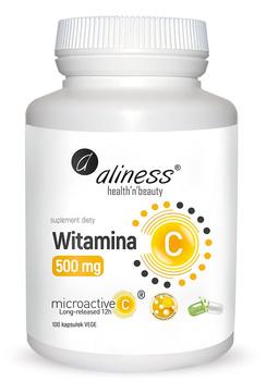 Wit C 500 mg microactive 12h Aliness, 100 kaps.