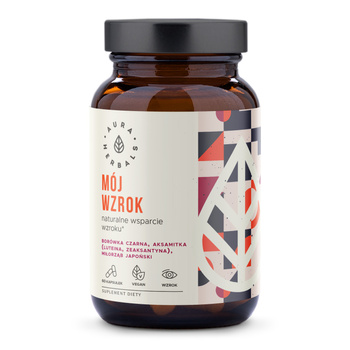 Mój Wzrok, Naturalne Wsparcie Wzroku Aura Herbals, 60 szt.