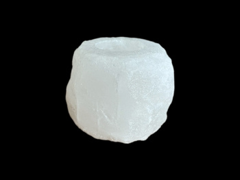 Świecznik solny naturalny z białej soli Zdrowie Natury, 0,8-1,3kg