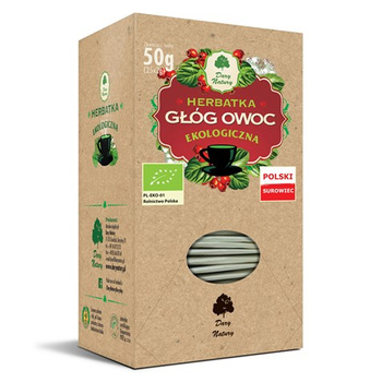 Głóg owoc EKO Dary Natury, 25x2g