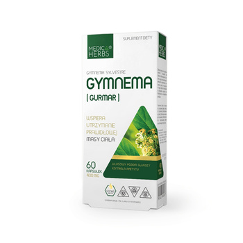 Gymnema (Gurmar) Medica Herbs, 60 kapsułek.