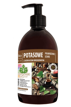 Mydło potasowe z dziegciem brzozowym w płynie Powrót do Natury, 500ml