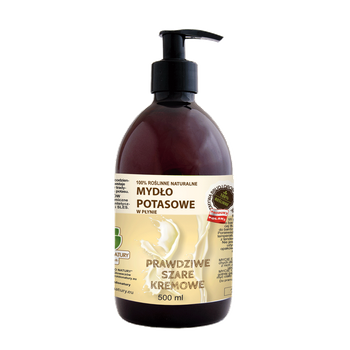 Mydło potasowe w płynie Prawdziwe Szare Kremowe Powrót do Natury, 500 ml