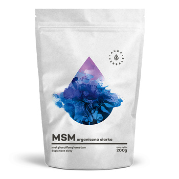 MSM, Organiczny Związek Siarki Aura Herbals, 200 g