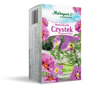 Herbatka Fix Czystek Herbapol Kraków, 30x1,3g