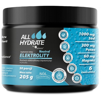 Elektrolity Neutral ALLHydrate, 205g