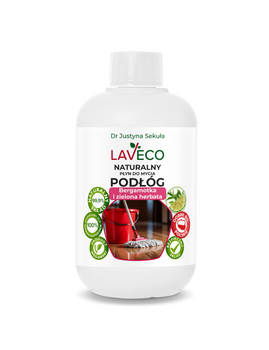 Płyn do mycia podłóg - bergamotka i zielona herbata Laveco, 0,5 l