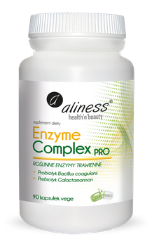 Enzyme Complex PRO Vege Aliness, 90 kaps.