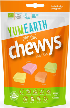 Gumy rozpuszczalne EKO (Chewys) YumEarth, 142g