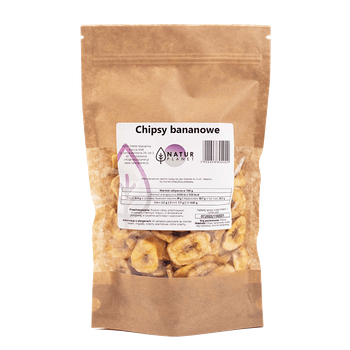 Chipsy bananowe Natur Planet, 250 g