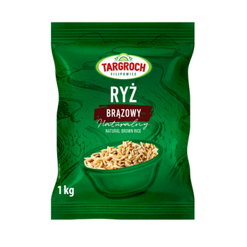 Ryż brązowy - naturalny Targroch, 1kg