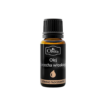 Mini olej z orzecha włoskiego zimnotłoczony Olvita, 10 ml