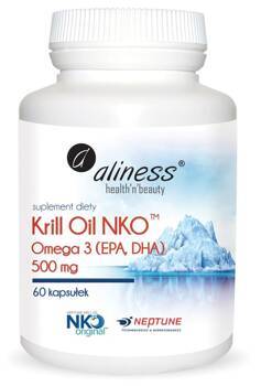 Krill Oil NKO® 500 mg Aliness, 60 kaps.